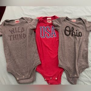 Lot of Homage onesie 12-18months